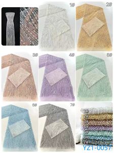 Tela de Encaje con Lentejuelas Bordadas para Vestido de Novia, Color Azul Cielo, Tela de Cuentas de Lujo, <span class=keywords><strong>Material</strong></span> de Tela con Lentejuelas para Novia, Gran Oferta 2024 - Product Image 6