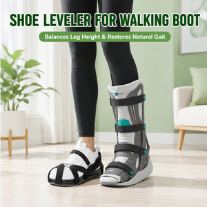Équilibreur de chaussure à réglage rapide pour botte de <span class=keywords><strong>marche</strong></span>, rehausseur de pied ambidextre à 3 niveaux réglables en hauteur pour la différence de longueur des jambes - Product Image 1