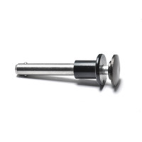 Goupille à bille en acier inoxydable 316 de haute qualité, 3/8'', 1/2'', 5/8'', à double tête plate, à dégagement rapide