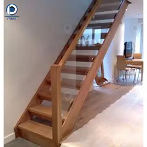 Prima Staircase with Wood Treads: Classic Warmth Blending with Modern Style