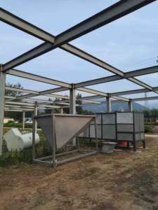 เครื่องทำปุ๋ยสำหรับเศษ<span class=keywords><strong>อาหาร</strong></span> <span class=keywords><strong>ปุ๋ย</strong></span>อินทรีย์ ถังหมักอุณหภูมิสูง มอเตอร์ ความจุ 15 เมตร - Product Image 1