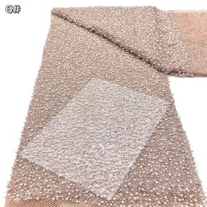 Tissu en dentelle africaine GUIPURE écologique 8913, délicat, avec broderie de strass, doux et respirant, pour vêtements/robes pour femmes - Product Image 4