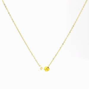 Nouveau collier original transfrontalier avec lettres 3D baseball 26, en acier inoxydable de haute qualité plaqué or 18 carats, ne se <span class=keywords><strong>d</strong></span>écolore pas - Product Image 5