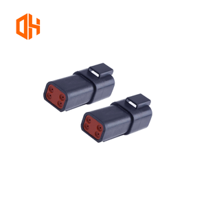 ขั้วต่ออิเล็กทรอนิกส์ Dianxian รุ่น <span class=keywords><strong>DT04</strong></span>-<span class=keywords><strong>4P</strong></span>-<span class=keywords><strong>CE02</strong></span> แบบ 4 ขา ตัวผู้ แบบปิดผนึก สำหรับยานยนต์ - Product Image 1