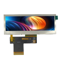 Module d'affichage LCD TFT IPS de type barre de 3,9 pouces 480x128, luminosité élevée de 800 nit, grand angle de vision pour instruments, automobile, IoT