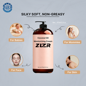 Loción Corporal Hidratante ZLZR con Aceite de Coco, Manteca de Cacao, Vitamina C y Ácido Hialurónico, Vegana, Blanqueadora, Humectante para Piel Seca, 450g - Product Image 6