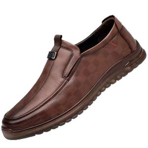 Mocasines Casuales para Hombre, Transpirables y Ligeros, con Parte Superior de Cuero Vacuno, Suela de TPR, Forro de Malla, Antideslizantes y Absorbentes del Sudor - Product Image 3