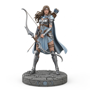 Özel baskı 3D PVC reçine Moonlight hunşekilli kalıp heykeli hediye koleksiyonu masaüstü süsler - Product Image 4