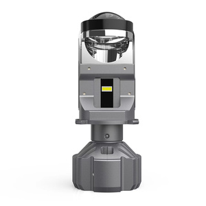 <span class=keywords><strong>2023</strong></span> nuevo diseño 35W 55W alto bajo F40 LED H4 ventilador de haz perfecto proyector led bombillas de faros sin sombras - Product Image 6