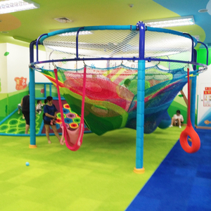 Trung Quốc Nhà máy tay dệt kim loại leo Net cho sân chơi trong nhà thiết bị loại Ns-25 - Product Image 3