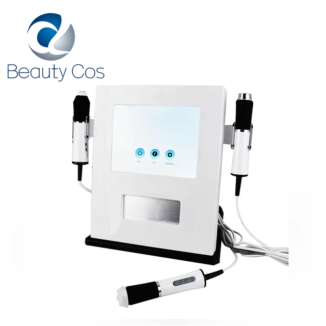 Portable 3-in-1 Spa Equipment CO2 Oxygen H2O2 Facial Oxygenation Machine with US IT ZA Plugs for Armpit Head Feet Target Areas