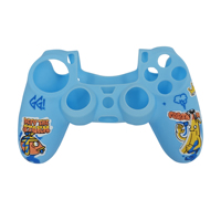 En stock, housse de protection pour manette de jeu sur le thème du football pour PS4 PlayStation4, personnalisation des poignées d'équipe de football, coque en silicone, accessoires