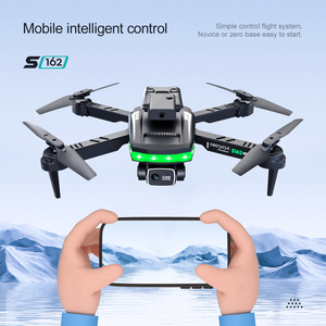Drone kamera 4K HD Dropshipping 2023, lensa kamera Wifi Fpv penglihatan lebih luas, Remote Control S162 - Product Image 6