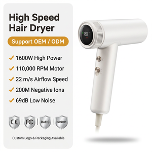 Nouvelles tendances : Sèche-<span class=keywords><strong>cheveux</strong></span> mini pliable et léger avec moteur DC 1600W, rapide et portable pour usage hôtelier, sèche-<span class=keywords><strong>cheveux</strong></span> électrique - Product Image 1