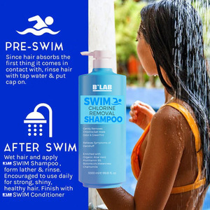 Nouveautés Soins capillaires Shampooing anti-chlore pour <span class=keywords><strong>cheveux</strong></span> <span class=keywords><strong>colorés</strong></span> Eau dure et minéraux Shampooing de natation Élimine le chlore - Product Image 6
