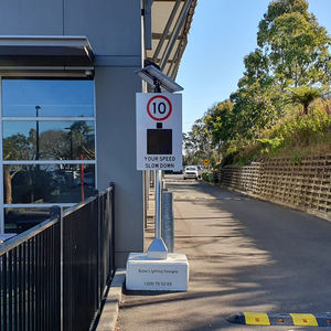 Affichage LED à énergie solaire Détecteur de vitesse de véhicule de circulation Radar de sécurité routière Limite de vitesse Signes de rétroaction Produit lié à l'énergie solaire - Product Image 6