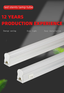 18W tích hợp nhôm-nhựa <span class=keywords><strong>T5</strong></span> ánh sáng lịch thi đấu 60cm 120cm huỳnh quang luz nhà ở cho văn phòng 2ft Ống chiều dài PC đèn cơ thể - Product Image 5