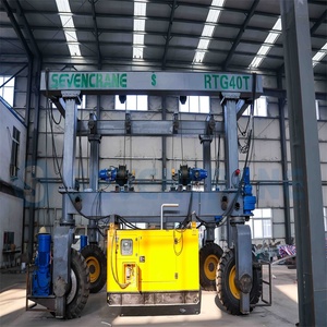 رافعة جسرية متنقلة بإطارات مطاطية بسعة 10 طن و20 طن و40 طن لرفع الحاويات في الموانئ والساحات - Product Image 5