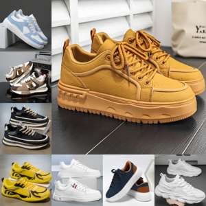 <b>Mixed</b> Sports Shoe Wholesale Factory <b>Mixed</b> Second-hand Fashionable High-quality Casual Shoes Inventory Shoes - Product Image 1