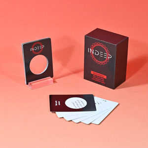 Tùy chỉnh thẻ trò chơi cho các cặp vợ chồng in logo trống Board trò chơi sàn với hộp cho ngày đêm hoặc Người lớn uống cho gia đình - Product Image 1