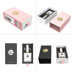 กล่องกระดาษของขวัญแบบลิ้นชักเลื่อนขนาดเล็กอเนกประสงค์ใช้ทาเล็บและบรรจุภัณฑ์น้ำมันทาเล็บอย่างสะดวกพร้อมฟองน้ำเคลือบด้าน - Product Image 3