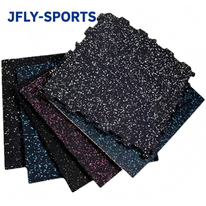 Suelo de Gimnasio de Caucho Ecológico de Alta Densidad, Resistente a Impactos, Fácil Instalación, Ideal para Crossfit, Boxeo y Alta Intensidad - Product Image 1