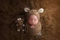 Bébé filles modèle Crochet en peluche bébé renard Animal jouet tricot enfants Bonnet chapeau bébé garçon chapeau grossistes