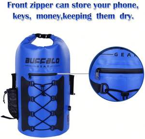 Borsa Termica Personalizzata per Picnic all'Aperto con Logo, Promozionale Nera YATU in Tessuto Isolante, Capacità 30L 20L 15L, Personalizzazione ODM - Product Image 6