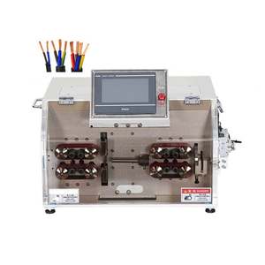 Máquinas de corte y pelado de piel de plástico exterior para cables revestidos de cables grandes y multinúcleo totalmente automáticas de cable grande y cables - Product Image 4