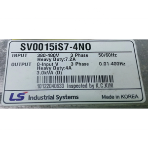 อินเวอร์เตอร์ 380V 0.75kW รุ่น SV0008IS7 4NO SV0015IS7 4NO SV0022IS7 4NO SV0037IS7 4NO SV0055IS7 4NO SV0075IS7 4NO SV0110IS7 4NO จำนวน 3 ตัว - Product Image 3