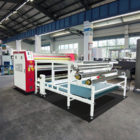 Turkménistan Sportswear & Home Textiles Équipement PD-1800D-1000 Presse à transfert de chaleur automatique Nouvel état Système de tambour d'huile pleine