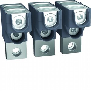 Kit de Bloques de Terminales Hager 3P 2x35300 mm Cu/Al para H3 x630 H3+ P630 - Product Image 1