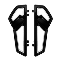 HCMOTORKU Touring Electra Glide Softail Road King Trike Repose-pieds avant en aluminium pour moto