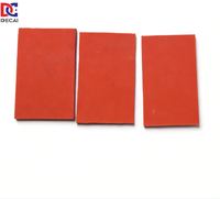 Plaque en silicone pour machine à chantourner, feuille de caoutchouc silicone haute résistance à la chaleur pour le travail du bois et le traitement par presse à chaud