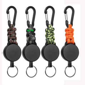 Nhà máy trực tiếp tùy chỉnh có thể thu vào vòng chìa khóa ABS Yoyo huy hiệu Reel Móc Chìa Khóa với logo OEM cho thể thao ngoài trời & sự kiện - Product Image 4