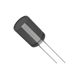 ตัวเก็บประจุรูผ่านรูรัศมี220 uF 220 uF 20% 35V ฝาครอบ35YXJ220MTA8X11.5สารส้ม - Product Image 1