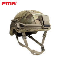 Casque FMA RV A5 à coupe haute en fibre d'aramide avec protection renforcée pour les sports de plein air TB1504B