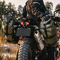 Sacs de Selle Moto Étanche Robustes à Fermeture Roll-Top ADV – Sacoches Latérales Souples Universelles pour Touring (OEM/ODM)
