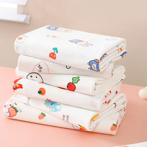 بطانية قماط مطبوعة من القطن العضوي للأطفال بطانية مريحة ناعمة لاستقبال الطفل بطانية قماط موسلين - Product Image 3