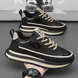 Zapatos Deportivos Ligeros Antideslizantes, Transpirables, con Suela Gruesa, Casuales, de Alta Elasticidad, Resistentes al Desgaste, Suaves, para Correr y Caminar - Product Image 2