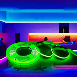 <span class=keywords><strong>ไฟ</strong></span> LED รุ่นใหม่ แสงนีออนสีสันส<span class=keywords><strong>ด</strong></span>ใส นุ่มนวลดุจฝัน 720LEDs/เมตร DC 12V 24V COB LED Strip สำหรับตกแต่งอาคาร - Product Image 1