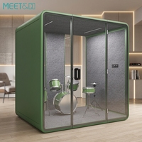 Expédition rapide, cabine de réunion insonorisée, bureau pour 4 personnes, espace de collaboration pour conférences