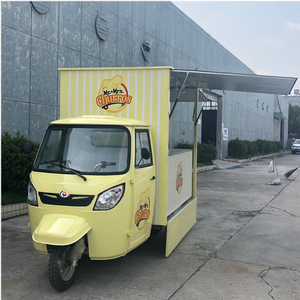Tricycle électrique Tuk Tuk Piaggio <span class=keywords><strong>Ape</strong></span> <span class=keywords><strong>50</strong></span> Food Truck  Chariot à hot-dogs à vendre - Product Image 2