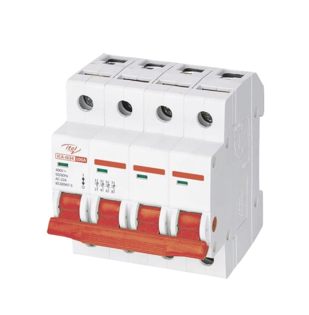 Best Price Circuit Breaker 4P 100A 125A One Pole Rail Miniature Circuit Breaker
