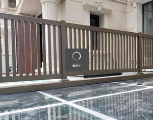 Clôtures contemporaines personnalisées en aluminium et fer forgé, balustrades <span class=keywords><strong>de</strong></span> <span class=keywords><strong>sécurité</strong></span> DIY pour villa et balcon, <span class=keywords><strong>barrière</strong></span> extérieure anti-rouille - Product Image 4