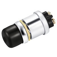 Interrupteur de démarrage à bouton-poussoir DaierTek 12V, bouton de démarrage momentané, interrupteur de démarrage du moteur 12 volts, bouton de klaxon pour bateau marin, voiture