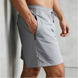 <strong>Men's</strong> Performance Boxer Briefs Liner Breathable Stretch Underwear <strong>Shorts</strong> <strong>Zip</strong> Pockets Moisture Wicking Running <strong>Shorts</strong> - Product Image 3