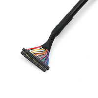 Ensemble de câbles LVDS personnalisés, faisceau de câbles électriques OEM, JIATEL CE RoHS