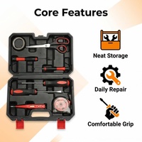 Coffret de 8 outils à main de précision (tournevis et ciseaux) pour réparations domestiques générales
