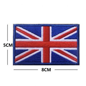 Custom Embroidered Country Flag Iron On <b>Patches</b> Australia USA Israel India Union National Flag Fabric Badge Decorative <b>Applique</b> - Product Image 2